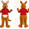 Brown Kangaroo Mascot Costume for Children's Events