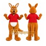 Brown Kangaroo Mascot Costume for Children's Events