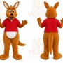 Brown Kangaroo Mascot Costume for Children's Events
