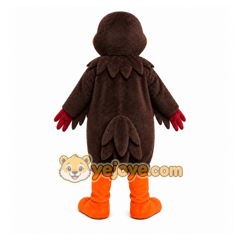 Brown Bird Mascot Costume for School Events Brown Bird Mascot Costume for School Events