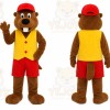 Brown Beaver Mascot Costume for Children's Events