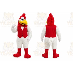 White Chicken Mascot Costume for Restaurant Promotions