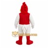 White Chicken Mascot Costume for Restaurant Promotions White Chicken Mascot Costume for Restaurant Promotions