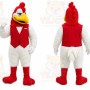 White Chicken Mascot Costume for Restaurant Promotions