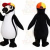 Black Penguin Mascot Costume for Events and Promotions