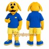Yellow Dog Mascot Costume for Children's Events Yellow Dog Mascot Costume for Children's Events