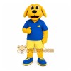 Yellow Dog Mascot Costume for Children's Events Yellow Dog Mascot Costume for Children's Events