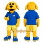 Yellow Dog Mascot Costume for Children's Events