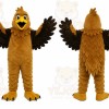 Brown Eagle Mascot Costume for Sports Events