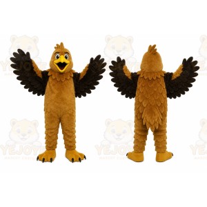 Brown Eagle Mascot Costume for Sports Events