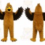 Brown Eagle Mascot Costume for Sports Events