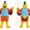 Orange Parrot Mascot Costume for Events and Promotions