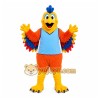 Orange Parrot Mascot Costume for Events and Promotions Orange Parrot Mascot Costume for Events and Promotions