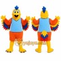 Orange Parrot Mascot Costume for Events and Promotions