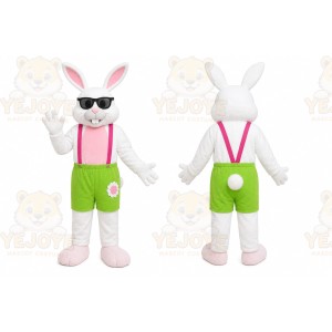 White Rabbit Mascot Costume for Holiday Events