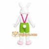 White Rabbit Mascot Costume for Holiday Events White Rabbit Mascot Costume for Holiday Events
