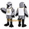 Gray Bird Mascot Costume for Sports Events Gray Bird Mascot Costume for Sports Events