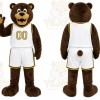 Brown Bear Mascot Costume for Sports Events