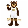 Brown Bear Mascot Costume for Sports Events