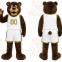 Brown Bear Mascot Costume for Sports Events