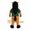 Brown Horse Mascot Costume for Sports Events Brown Horse Mascot Costume for Sports Events