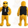 Yellow Bird Mascot Costume for Sports Events
