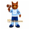 Brown Owl Mascot Costume for Sports Events