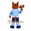 Brown Owl Mascot Costume for Sports Events