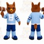 Brown Fox Mascot Costume for Sports Events