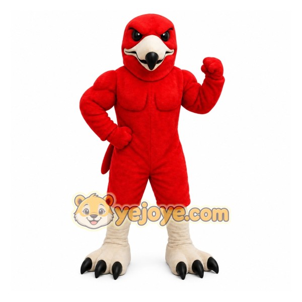 Red Bird Mascot Costume for Sports Events Red Bird Mascot Costume for Sports Events