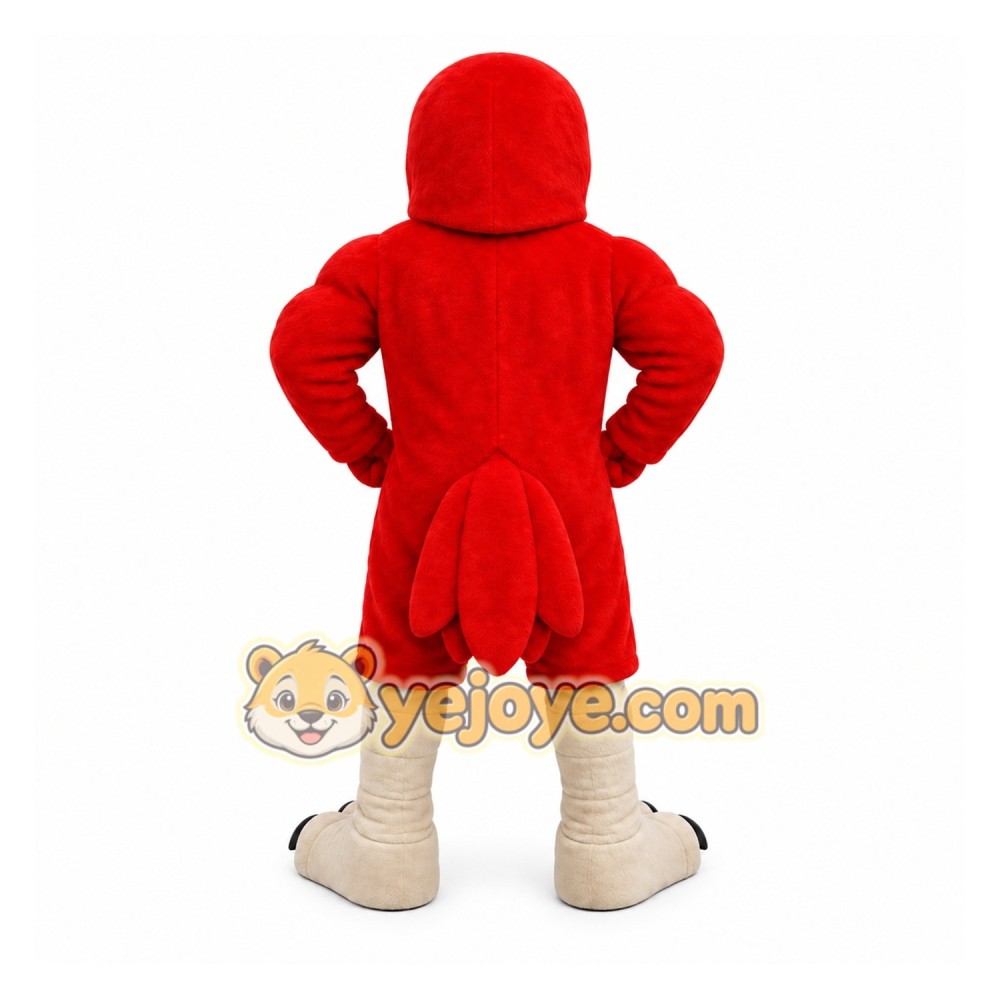 Red Bird Mascot Costume for Sports Events Red Bird Mascot Costume for Sports Events