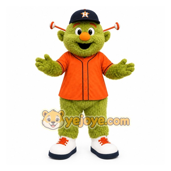 Green Alien Mascot Costume for Sports Events Green Alien Mascot Costume for Sports Events