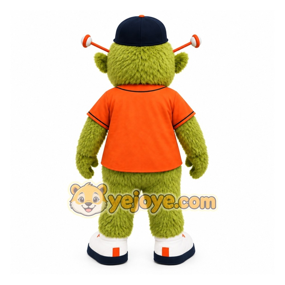Green Alien Mascot Costume for Sports Events Green Alien Mascot Costume for Sports Events