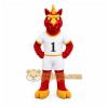 Red Unicorn Mascot Costume for Sports Events Red Unicorn Mascot Costume for Sports Events