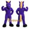 Purple Horse Mascot Costume for Sports Events Purple Horse Mascot Costume for Sports Events