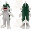 Green Catfish Mascot Costume for Events and Promotions