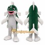 Green Catfish Mascot Costume for Events and Promotions