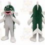 Green Catfish Mascot Costume for Events and Promotions