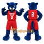 Blue Panther Mascot Costume for Sports Events