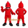 Red Bird Mascot Costume for Sports Events