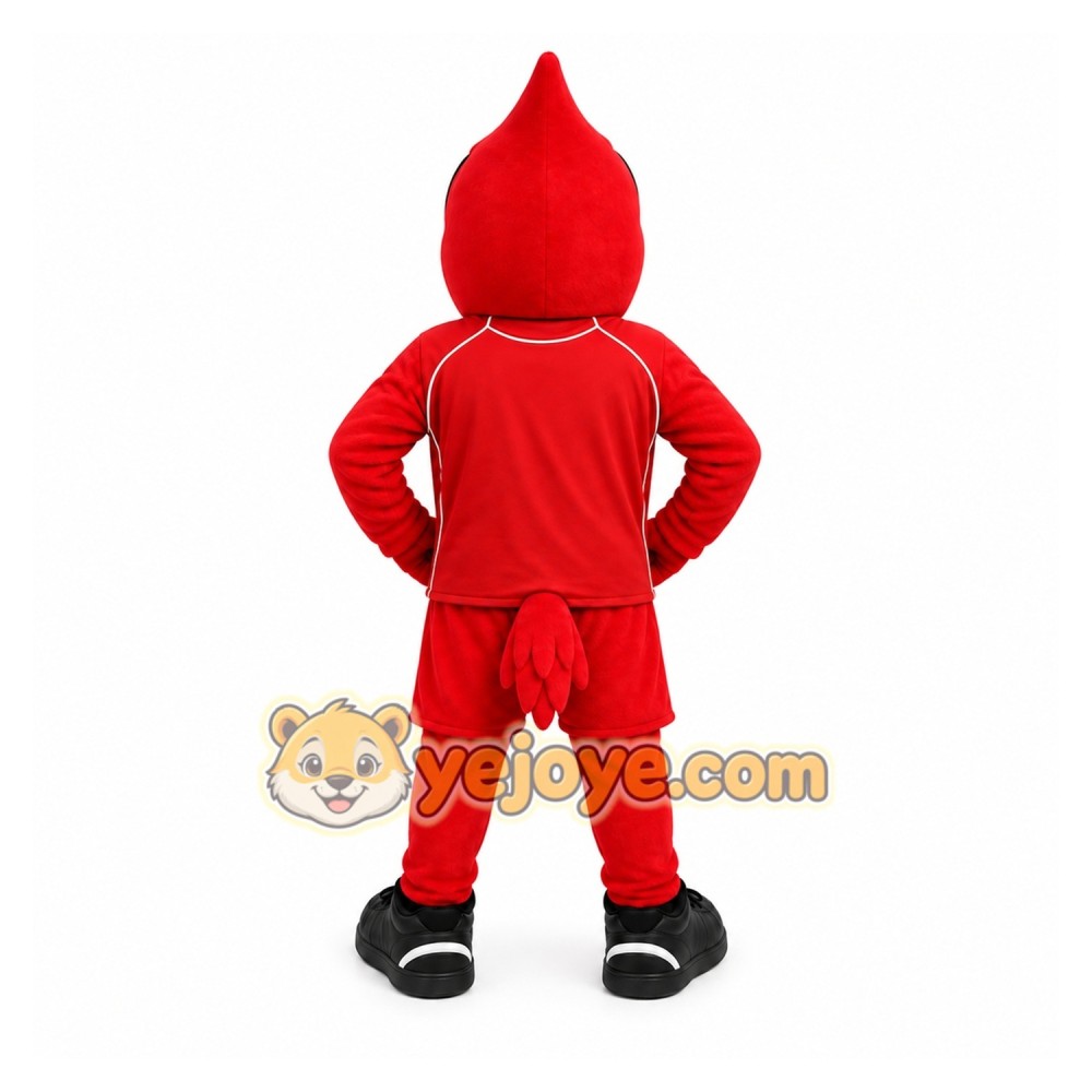 Red Bird Mascot Costume for Sports Events