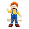 Orange Boy Mascot Costume for Children's Events Orange Boy Mascot Costume for Children's Events