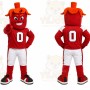 Red Devil Mascot Costume for Sports Events