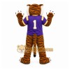 Brown Tiger Mascot Costume for Sports Events