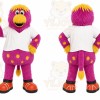 Purple Monster Mascot Costume for Children's Events