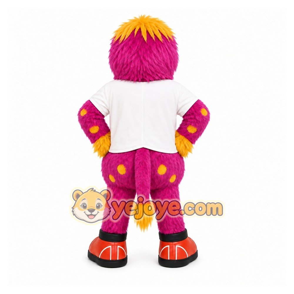 Purple Monster Mascot Costume for Children's Events Purple Monster Mascot Costume for Children's Events