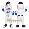 White Baseball Mascot Costume for Sports Events