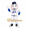 White Baseball Mascot Costume for Sports Events