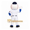 White Baseball Mascot Costume for Sports Events