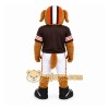 Brown Dog Mascot Costume for Sports Events Brown Dog Mascot Costume for Sports Events